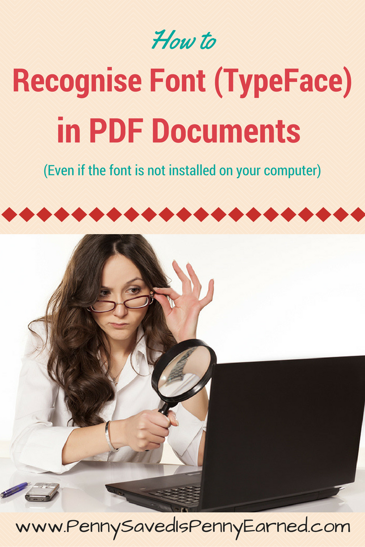 How to Identify Font (Typeface) in a PDF | Freelance Business Manager